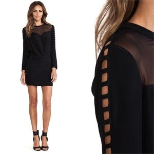 IRO Abbie Crew Neck Mini Dress